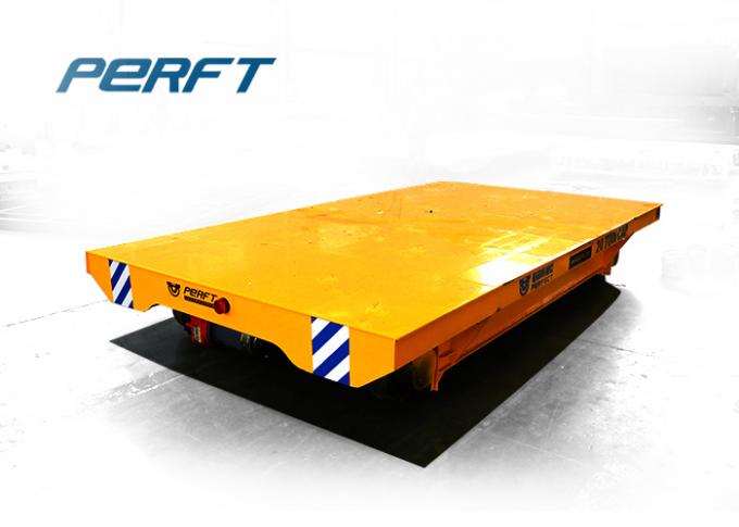 가로장 산업 가벼운 물자 수송을 위한 6개 T 적재 능력을 가진 편평한 이동 손수레에 자동화되는 낮 침대