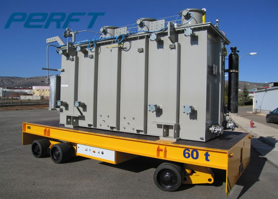 Steel Coil Motorized Transfer Trolley Agv For Industrial Heavy Load Material Handling