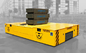 Steel Mill Die Transfer Cart Electric Trackless Transfer Trailer On Cement Floor