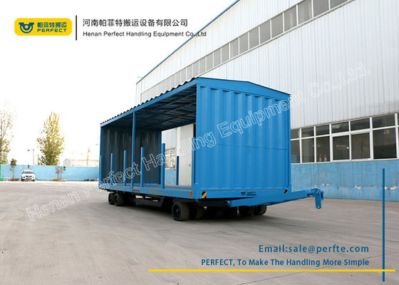 Heavy Industry Transporter Flexible Solid Covered Car Trailer 25T