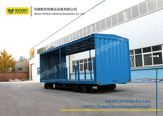 Heavy Industry Transporter Flexible Solid Covered Car Trailer 25T